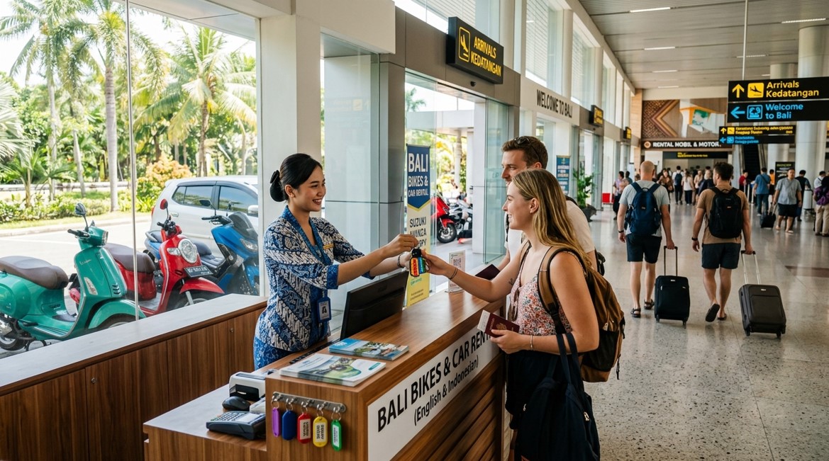 How to Rent a Bike or Car Right at Bali Airport: A Step-by- Step Arrival Guide