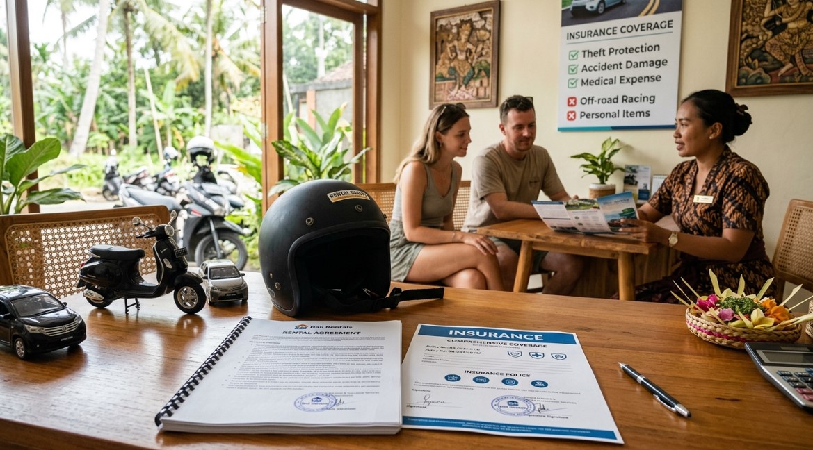 How Insurance Works for Bike and Car Rental in Bali: What’s Actually Covered and What Isn’t