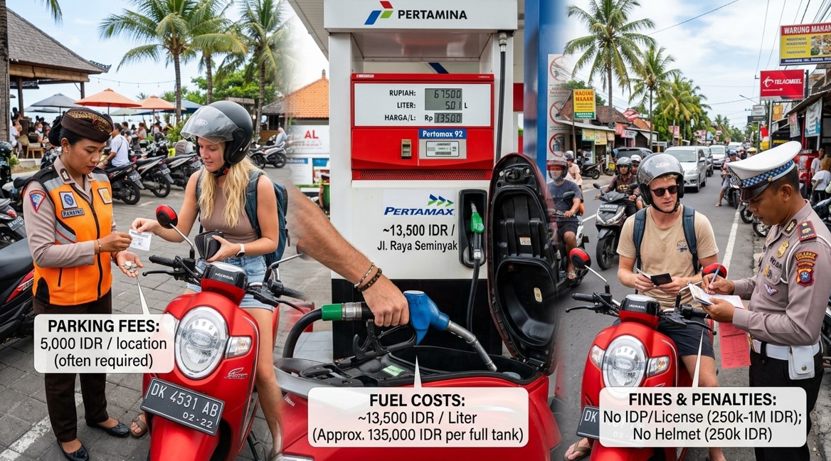 Parking, Fuel, and Fines in Bali: The Everyday Costs Tourists Often Forget